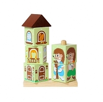 Картинка ТОМИК Кубики на палочке "Ёжик" от магазина gnom.land