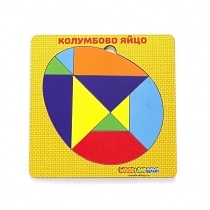 Картинка WoodlandToys Головоломка 2.0 Колумбово яйцо от магазина gnom.land