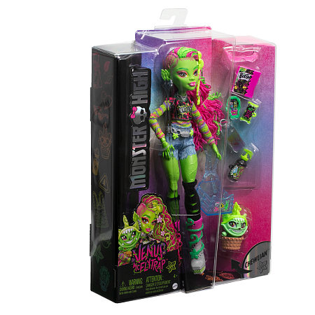 Картинка Кукла Монстр Хай Венера Макфлайтрап - Monster High Venus McFlytrap HRP81 магазин gnom.land