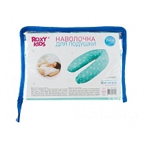 Картинка Roxy-kids Наволочка для подушки, короны, 35х165 см от магазина gnom.land