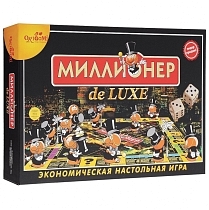 Картинка Origami Настольная игра "Миллионер-делюкс" от магазина gnom.land