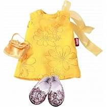 Картинка Gotz Набор одежды "Золотая девочка", 45-50 см от магазина gnom.land