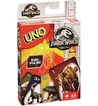 Картинка Настольная игра Mattel Games UNO "Уно Парк Юрского периода" от магазина gnom.land