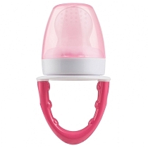 Картинка Dr.Brown's Ниблер-ситечко силиконовое для прикорма, розовый от магазина gnom.land