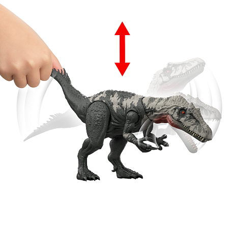 Картинка Фигурка динозавра Jurassic World Tracker Chilantaisaurus Чилантайзавр JGB95 магазин gnom.land