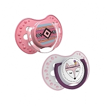 Картинка Lovi Пустышка Indian Summer динамическая, 6-18 мес., 2 шт. от магазина gnom.land