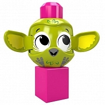 Картинка Mega Blocks блоки с животными "Прятки - Попугай" GKX49 от магазина gnom.land