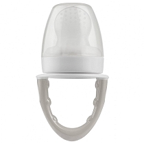 Картинка Dr.Brown's Ниблер-ситечко силиконовое для прикорма, серый от магазина gnom.land