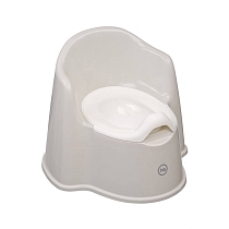 Картинка Happy Baby Горшок детский "ZOZZY", серый от магазина gnom.land