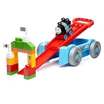 Картинка Mega Bloks Конструктор "Томас и друзья. Вагончик-трансформер" от магазина gnom.land