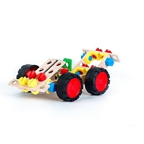 Картинка Alexander деревянный конструктор "Гоночная машина - Джуниор" от магазина gnom.land