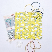 Картинка WoodlandToys Геоборд "Посуда" от магазина gnom.land