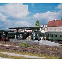 Картинка PIKO Элемент железной дороги Платформа “Burgstein” от магазина gnom.land