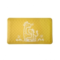 Картинка Roxy-kids Антискользящий резиновый коврик для ванны, желтый от магазина gnom.land