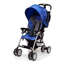 Картинка Jetem Elegant Коляска-трость прогулочная, black/blue flover от магазина gnom.land