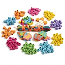 Картинка ANDREU Toys Ювелирные бусины "Бабочки" от магазина gnom.land