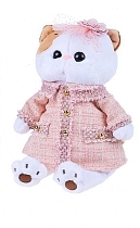Картинка Budi Basa мягкая игрушка Ли-Ли в розовом костюме в клетку, 27 см. от магазина gnom.land