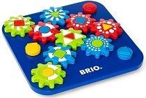 Картинка Brio "Пазл в виде шестерёнок" - напольный пазл | 10 деталей от магазина gnom.land