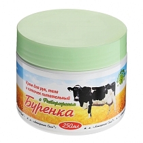 Картинка Лошадиная сила Буренка крем для рук, тела и пяточек с фитофлораном, 250 мл от магазина gnom.land