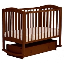 Картинка Лель Кровать маятниковая поперечная "Василёк" БИ 09.2, цвет орех темный 35 от магазина gnom.land