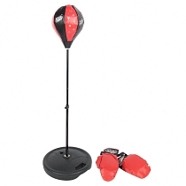 Картинка 1Toy Набор для бокса груша, база 32 см, стойка 80-100 см от магазина gnom.land