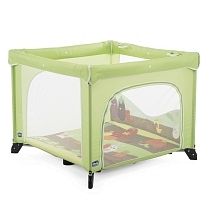 Картинка Chicco Манеж Open Box Fruit Salad, зеленый от магазина gnom.land