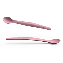 Картинка Everyday Baby Детская силиконовая ложка, 2 штуки, розовый от магазина gnom.land