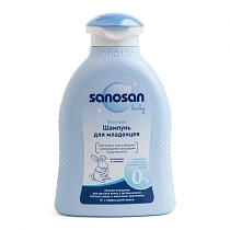 Картинка Sanosan Шампунь для младенцев, 200 мл от магазина gnom.land