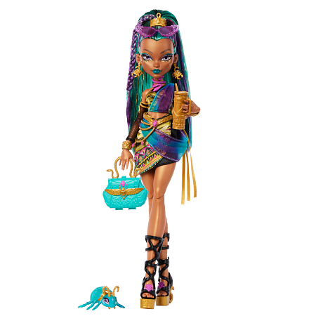 Картинка Кукла Monster High Nefera de Nile - Монстр Хай Нефера де Нил королевская мумия JDR48 от магазина gnom.land