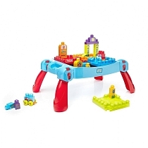 Картинка Mega Bloks Стол для конструирования "Мой первый конструктор" от магазина gnom.land