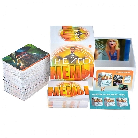 Картинка ЭКОНОМИКУС Настольная игра "Мемы: Нейро" магазин gnom.land