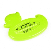 Картинка Canpol Термометр для ванны "Уточка", 2/781, зеленый от магазина gnom.land