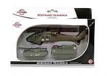 Картинка Wincars 86048-B-Набор металлических машин военная техника от магазина gnom.land