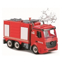 Картинка Funky Toys Пожарная машина-конструктор фрикционная, свет, звук, вода от магазина gnom.land