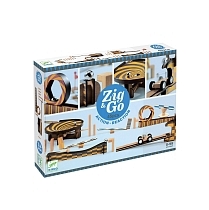 Картинка Djeco Деревянный конструктор Zig & Go, 45 деталей от магазина gnom.land