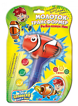 Картинка GRABBERZ 04902 "Молоток-трансформер, Рыба-клоун Ник" от магазина gnom.land