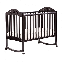 Картинка Лель кровать без ящика АБ 24.0 "Орхидея", орех темный от магазина gnom.land