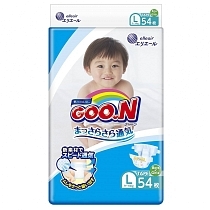 Картинка Подгузники Goon L (9-14 кг), 54 шт от магазина gnom.land