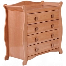 Картинка Лель Комод без пеленального столика БИ 777, натуральный бук от магазина gnom.land