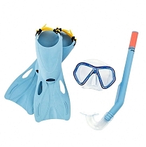 Картинка Bestway Плавательный набор галапагосы, размер 34-37, голубой от магазина gnom.land