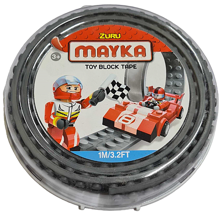 Картинка Zuru Гибкая лента-скотч для кубиков "Mayka" 1м/1,5см, серая магазин gnom.land Картинка Zuru Гибкая лента-скотч для кубиков "Mayka" 1м/1,5см, серая от магазина gnom.land