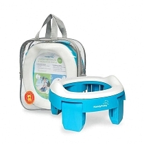 Картинка Roxy-kids Дорожный горшок HandyPotty, голубой от магазина gnom.land