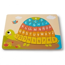 Картинка ANDREU Toys Пазл-головоломка "Забавная черепаха" от магазина gnom.land