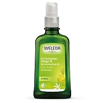 Картинка Weleda Цитрусовое освежающее масло для тела, 100 мл от магазина gnom.land