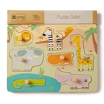 Картинка ANDREU Toys Пазл "Сафари" от магазина gnom.land
