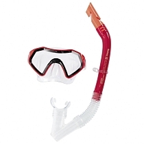 Картинка Bestway Плавательный набор "Сверкающее море", от 7 лет, красный от магазина gnom.land