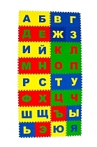 Картинка Напольная мозаика-пазл ECO COVER 25МПД2/Р Алфавит русский от магазина gnom.land