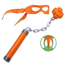 Картинка Turtles Боевое оружие Микеланджело Мистический кусари-фундо, серия Rotmnt от магазина gnom.land