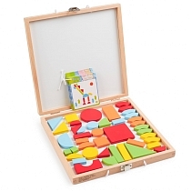 Картинка ANDREU Toys Магнитная мозаика "Формы" от магазина gnom.land