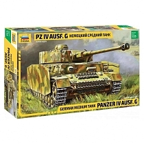 Картинка ZVEZDA Сборная модель Немецкий средний танк Pz IV Ausf. G от магазина gnom.land